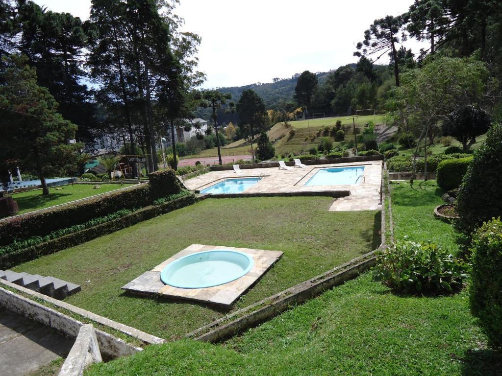 Campos Do Jordao Garden Pousada Colonia エクステリア 写真